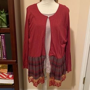 QVC LOGO by Lori Goldstein Duster size Large